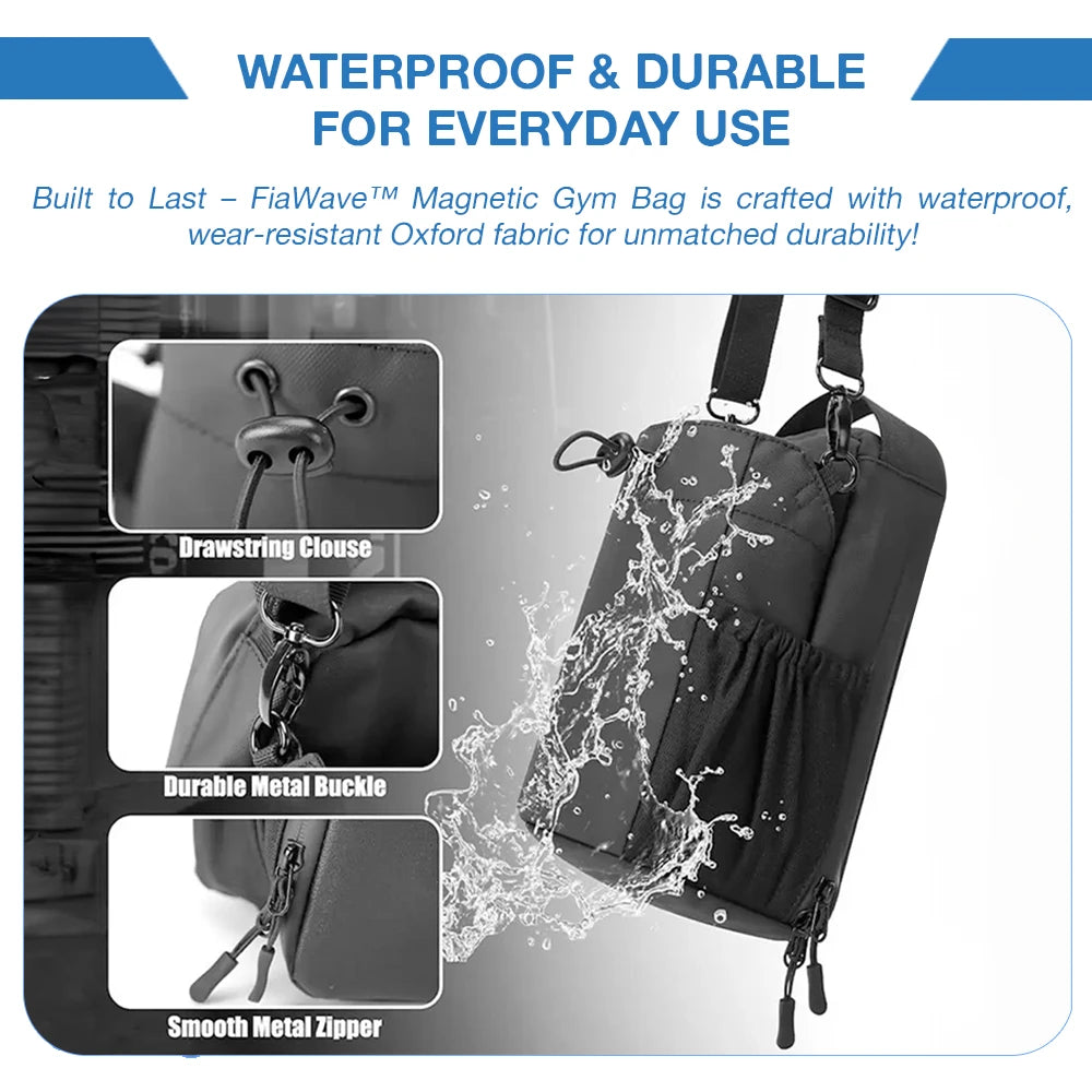 FiaWave™ Magnetic Gym Bag
