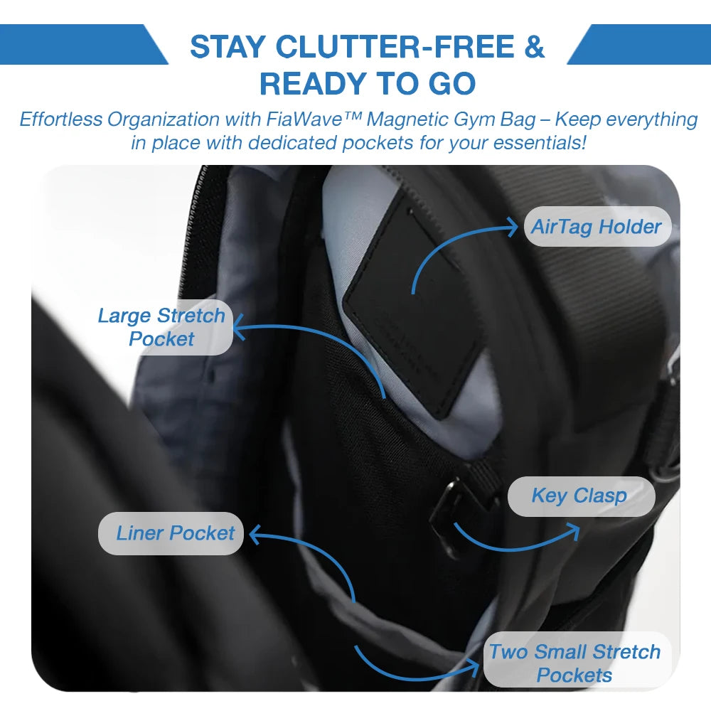 FiaWave™ Magnetic Gym Bag