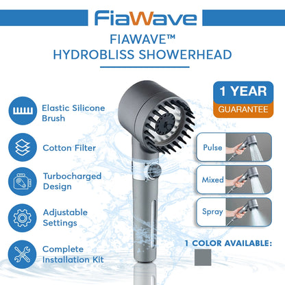 FiaWave™ HydroBliss Showerhead