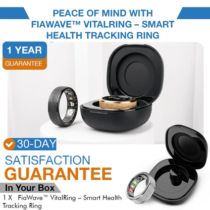 FiaWave™ VitalRing – Smart Health Tracking Ring