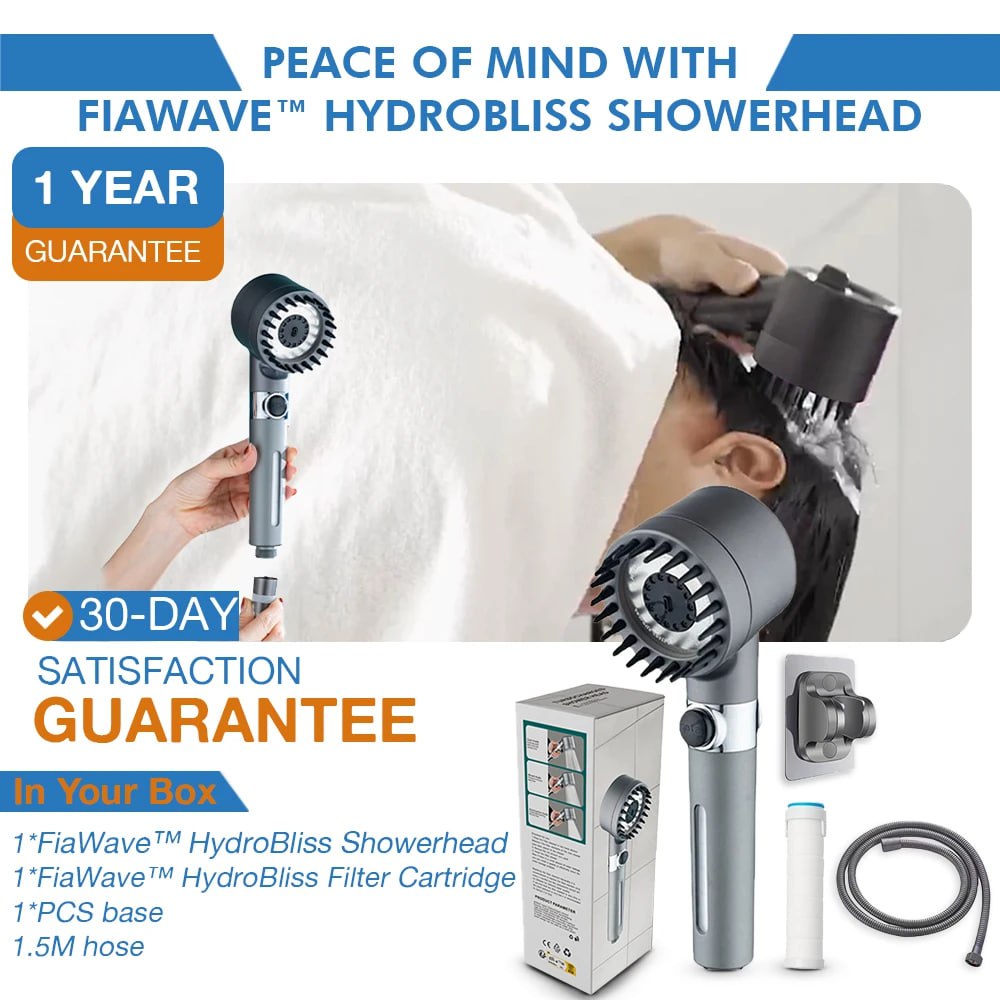 FiaWave™ HydroBliss Showerhead