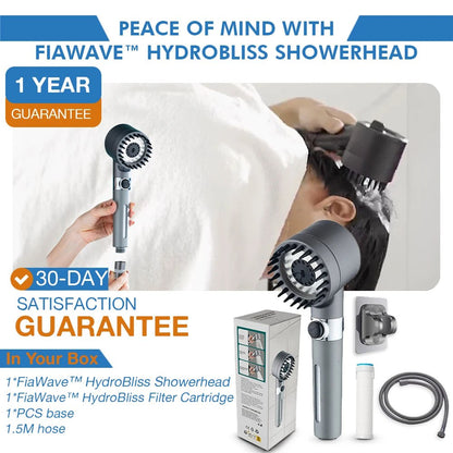 FiaWave™ HydroBliss Showerhead