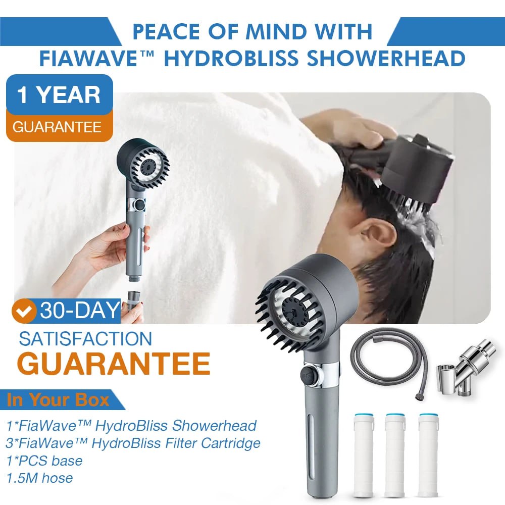 FiaWave™ HydroBliss Showerhead